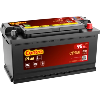Akumulator Centra Plus 95Ah 800A CB950 P+